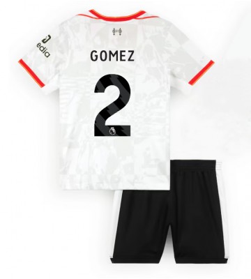 Liverpool Joe Gomez #2 Tercera Equipación Niños 2024-25 Manga Corta (+ Pantalones cortos)